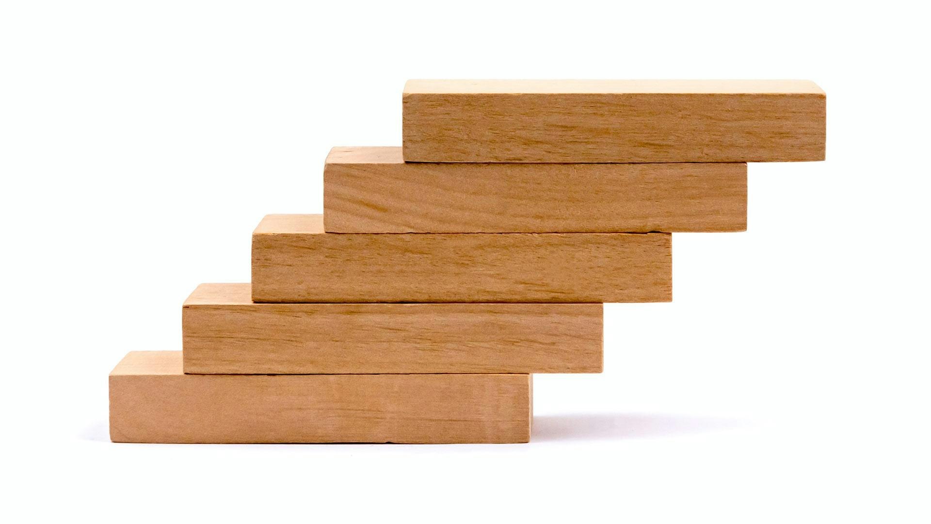 Wood Slabs Stacked on Top of Each Other